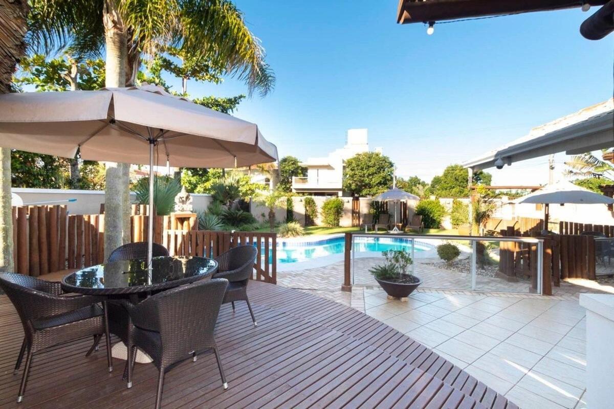 5 Quartos Piscina E Espaco Gourmet Bombinhas Exterior foto