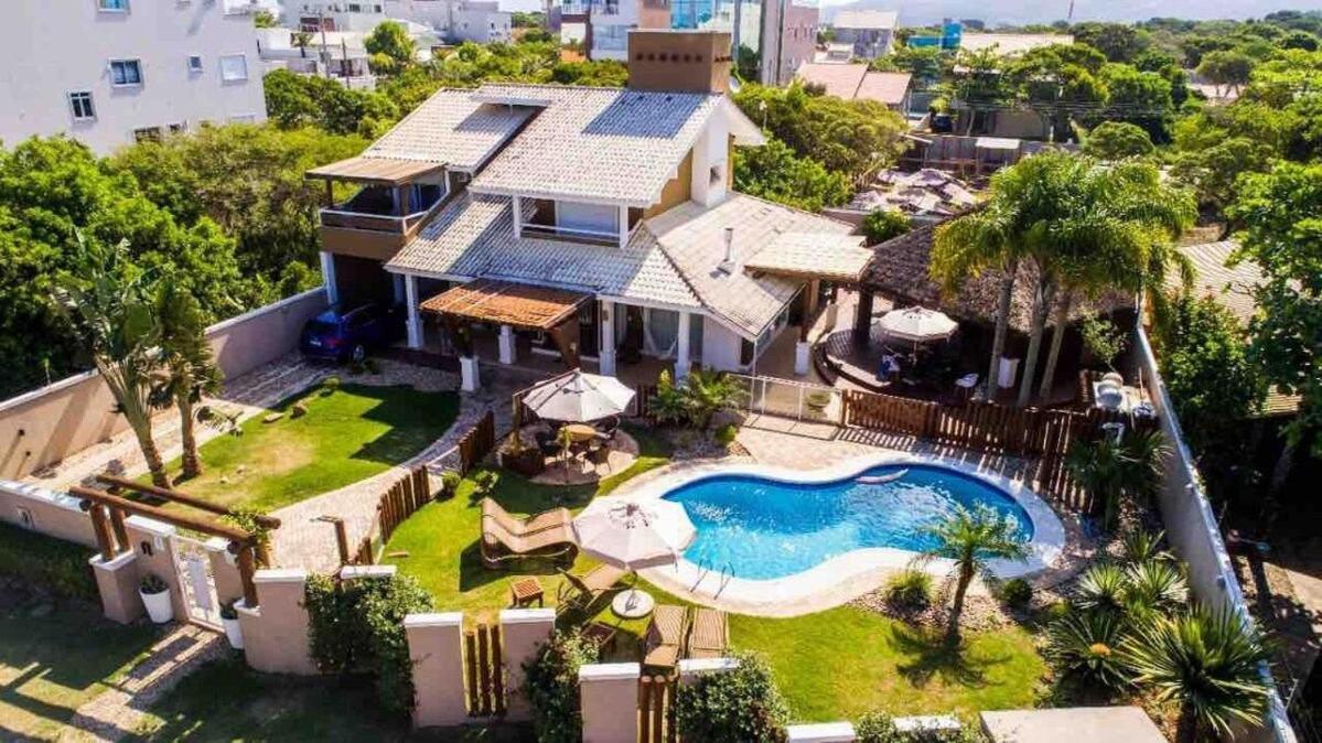 5 Quartos Piscina E Espaco Gourmet Bombinhas Exterior foto