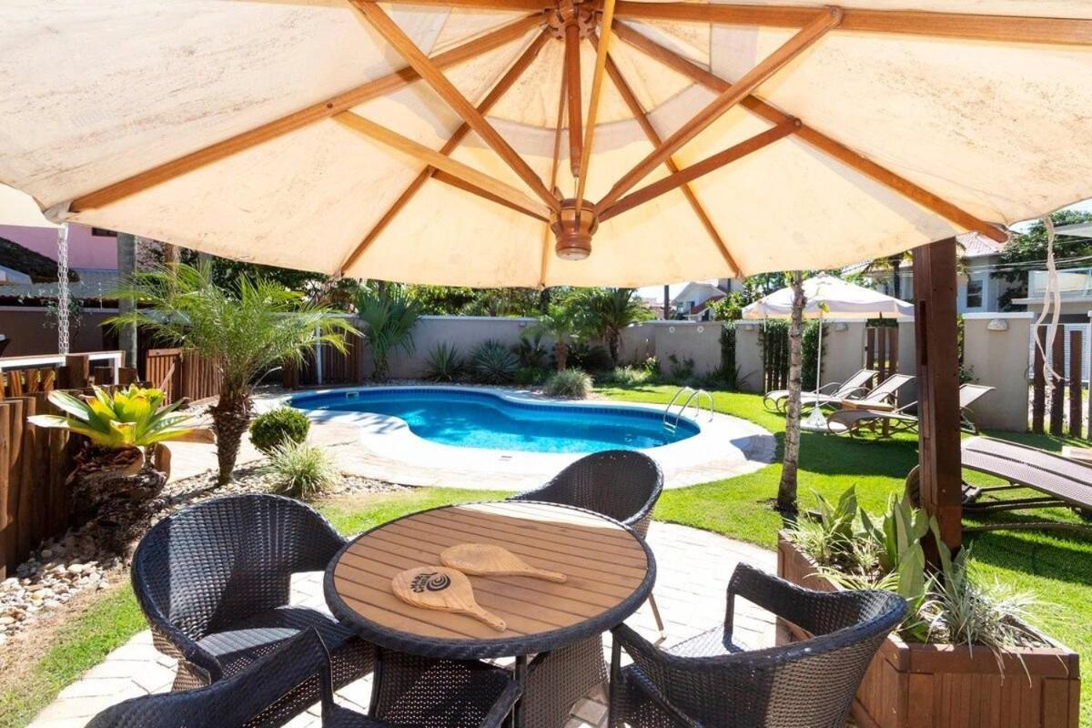 5 Quartos Piscina E Espaco Gourmet Bombinhas Exterior foto